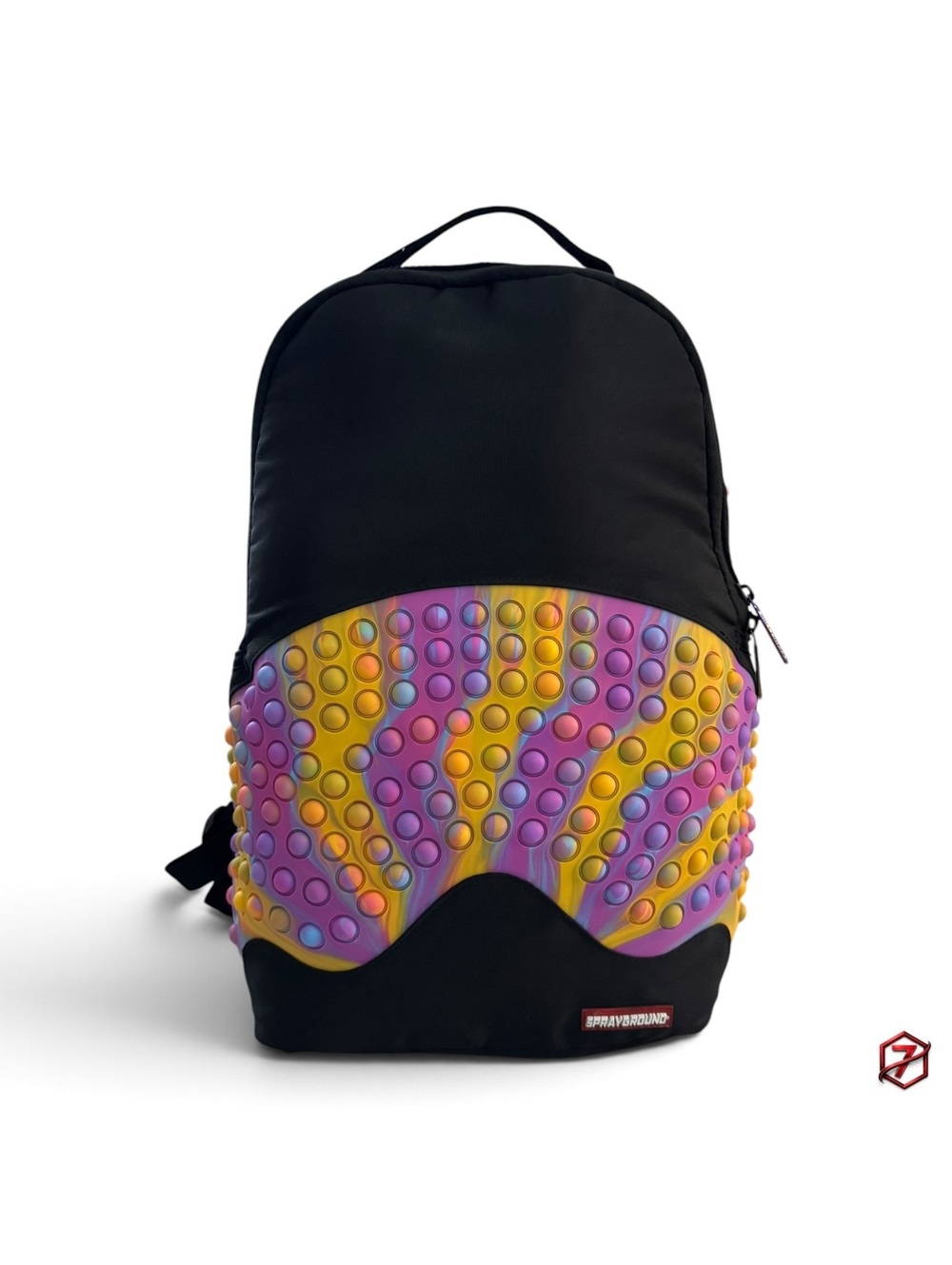 Sprayground Pop Shark Backpack DLXV Multicolor Bubble Pop It Limited Edition